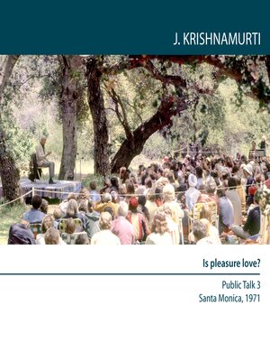 cover image of Is Pleasure Love?